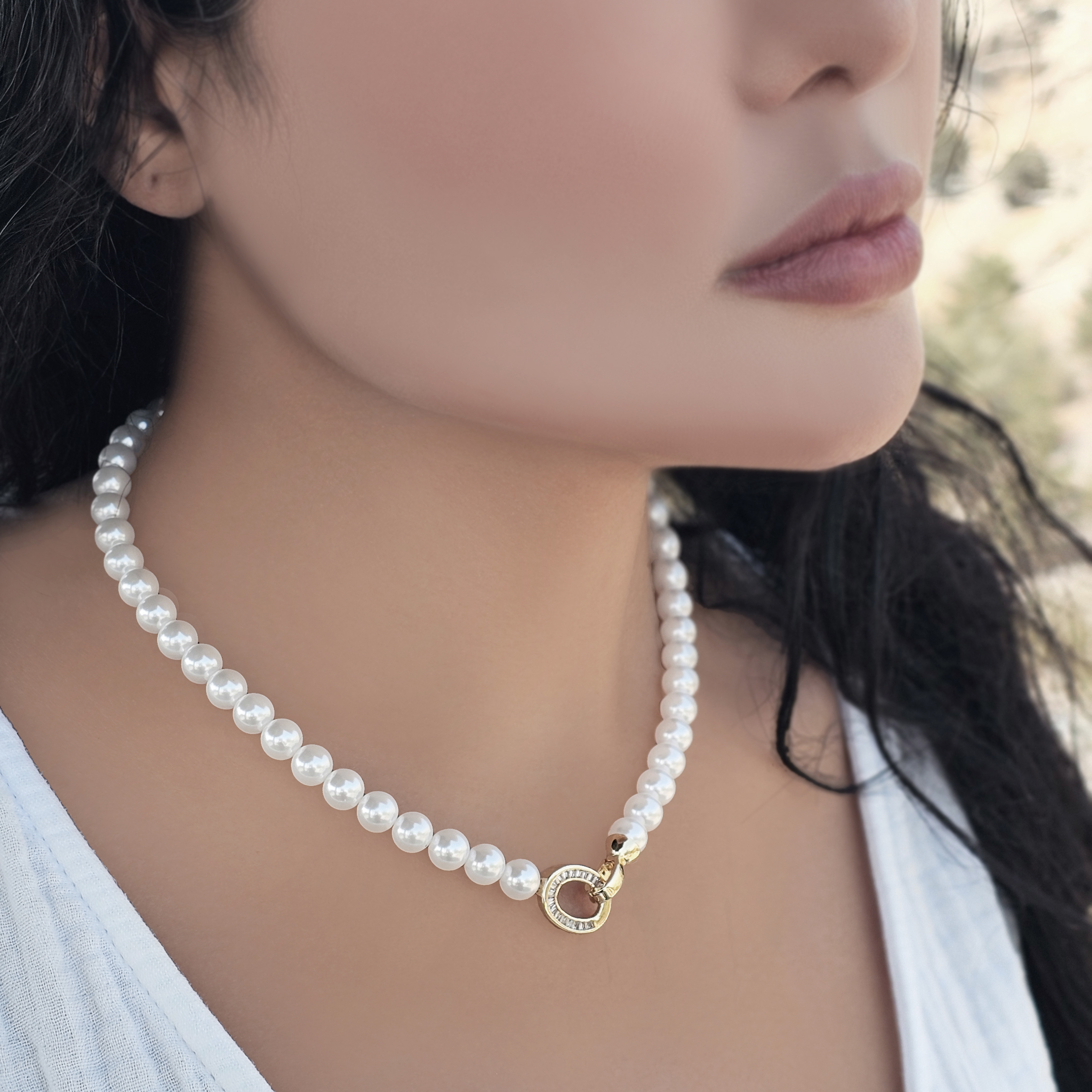 گردنبد مرواریدی اصل