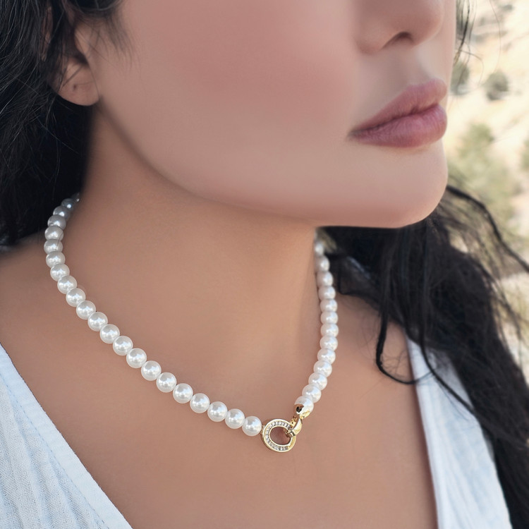 گردنبد مرواریدی اصل