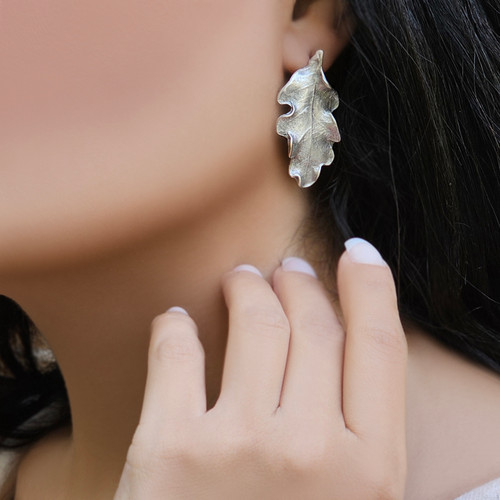 گوشواره برگ پاییزی