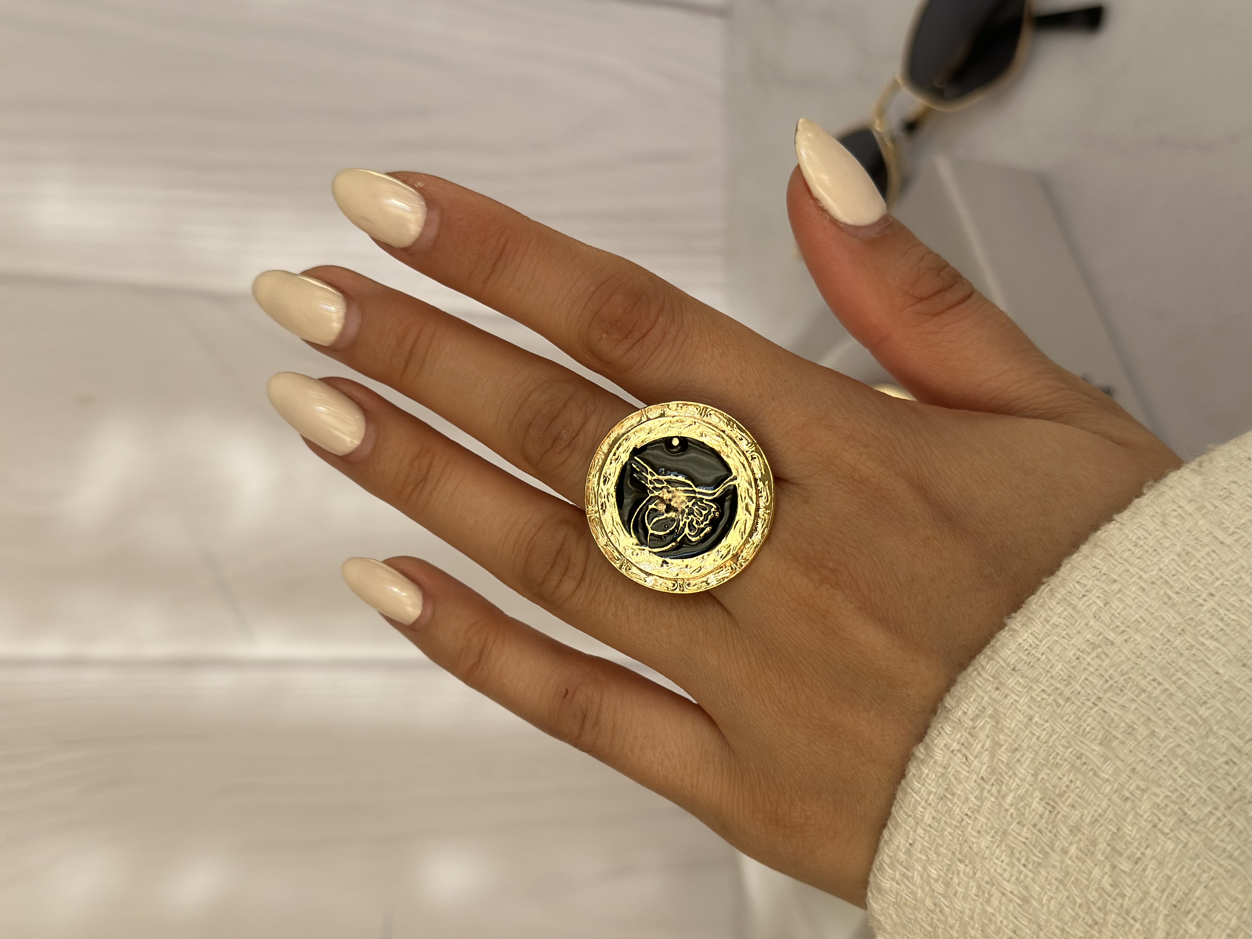 انگشتر زنانه الله