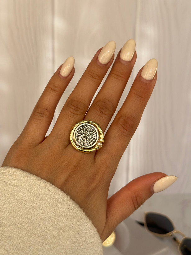 انگشتر زنانه نوشته اسامیالهی