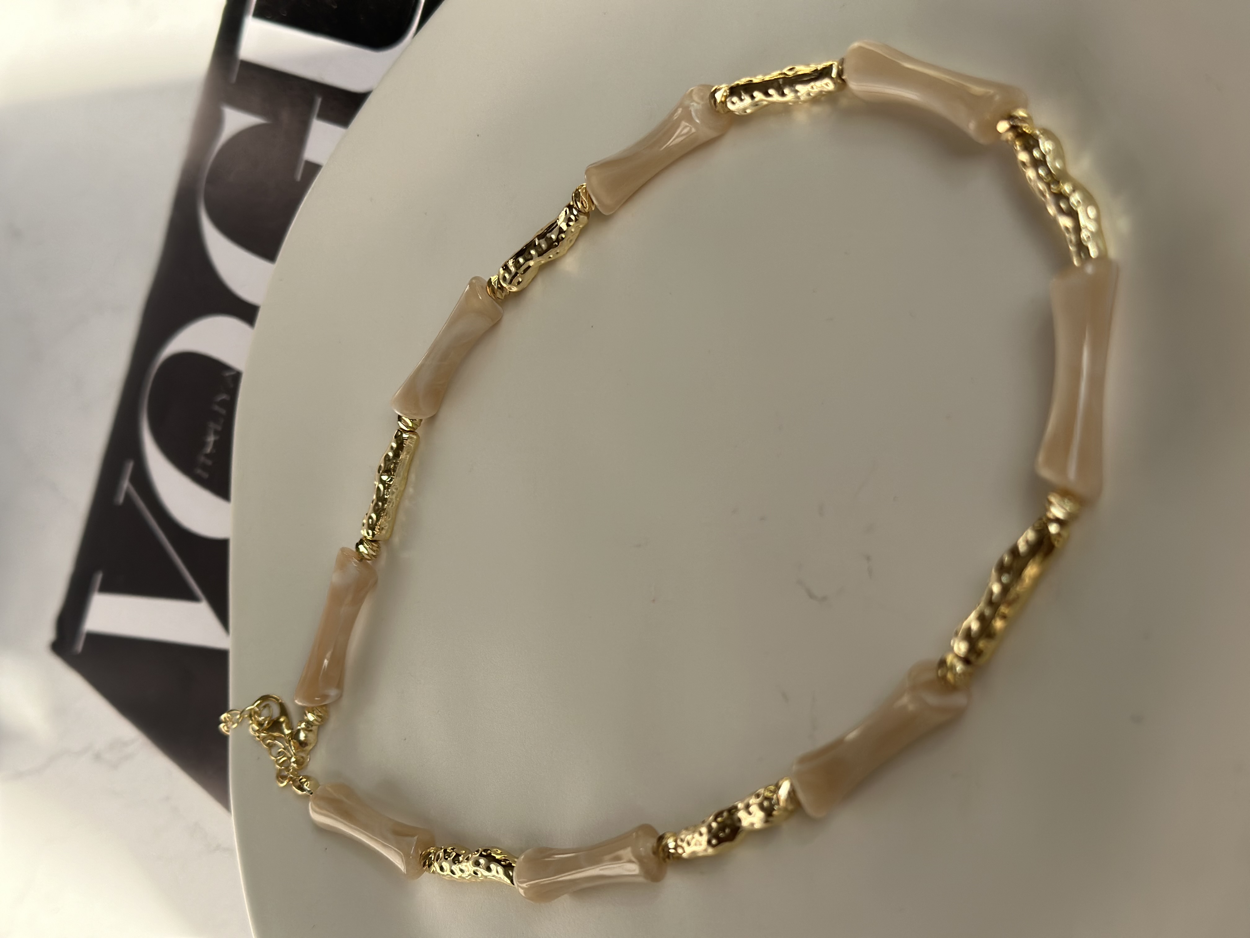 گردنبند زنانه رنگی