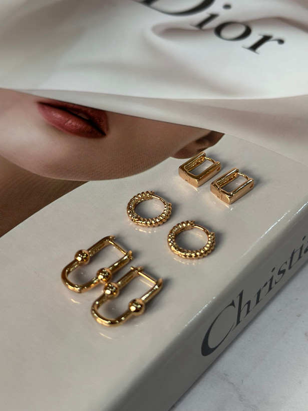 گوشواره زنانه ژوپینگ طرح طلا