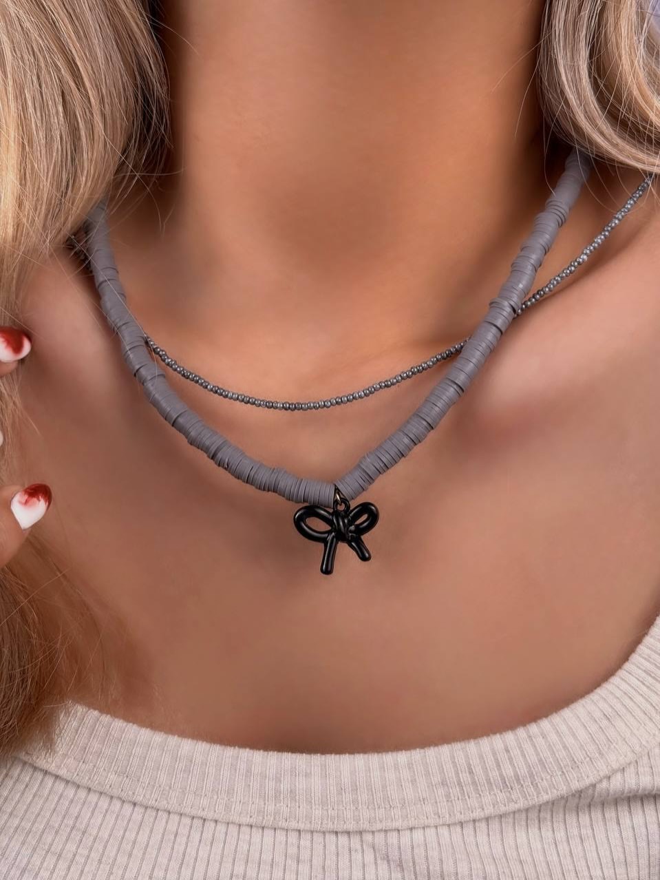 گردنبند دخترانه شیک پاییزی